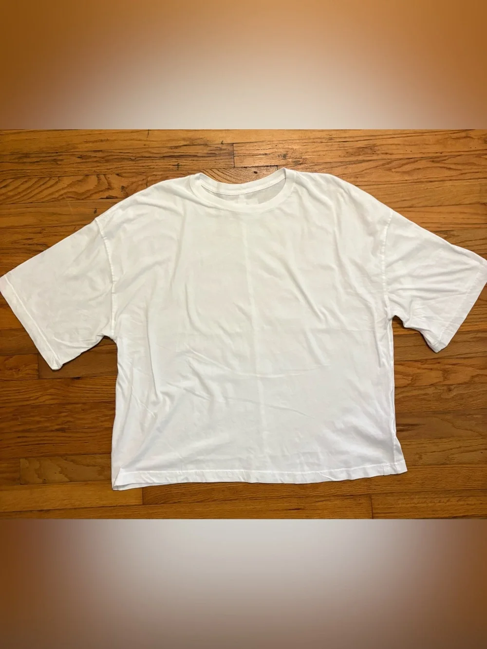 Free People We The Free Perfect Oversized Tee XL White NWOT